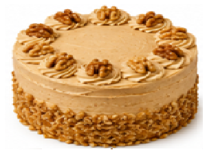 Coffee & Walnut Cake